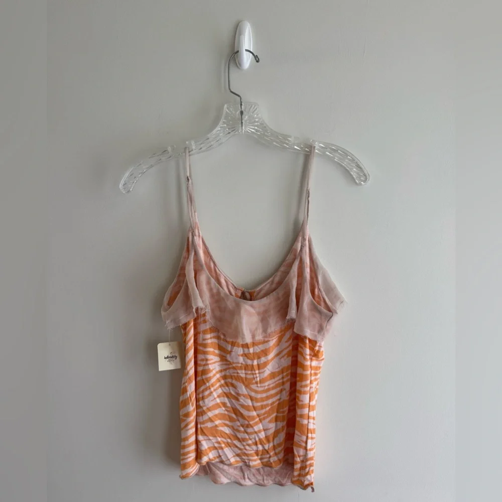 NWT Free People Intimately Kara Printed Cami